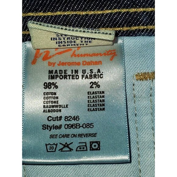 Citizens of Humanity Dark Wash Color Distressed Jeans style 096B-085 Sz 29 1472 - Picture 9 of 11